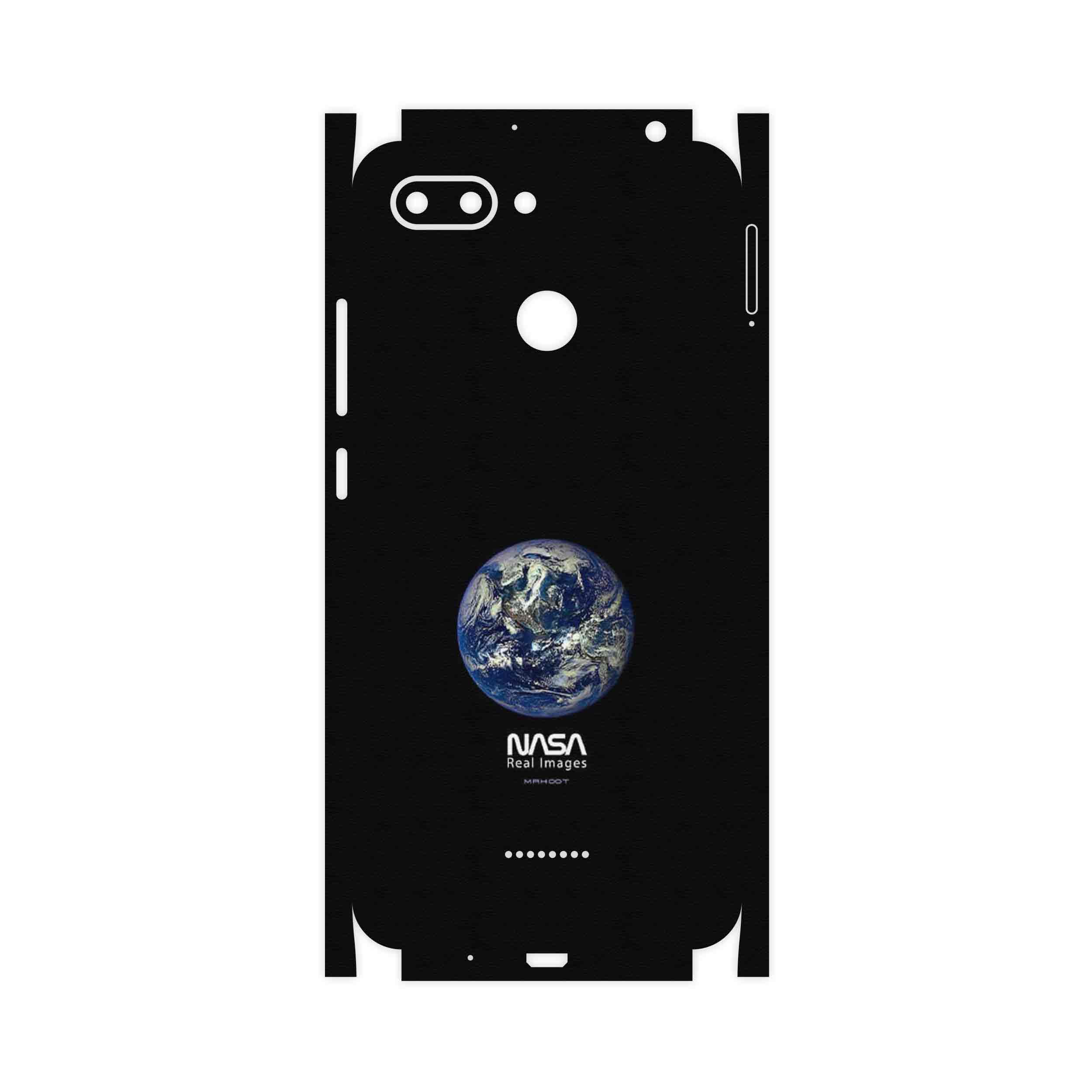 برچسب پوششی ماهوت مدل NASA Home Earth-FullSkin مناسب برای گوشی موبایل شیائومی Redmi 6