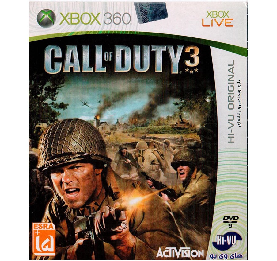 بازی Call Of Duty 3 Xbox360
