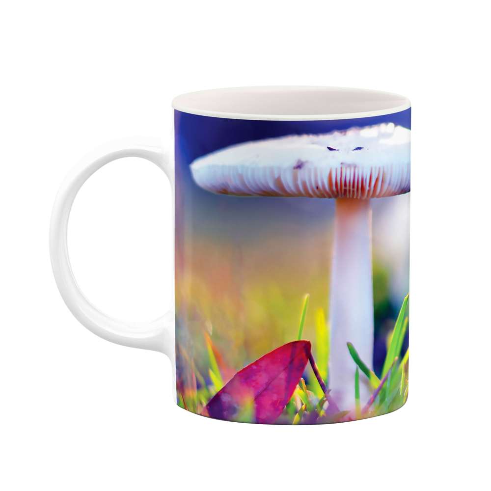 ماگ طرح قارچ سبز مدل mgs05000