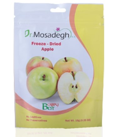 میوه سیب خشک فریز دراید اکسیر بی همتای سلامت