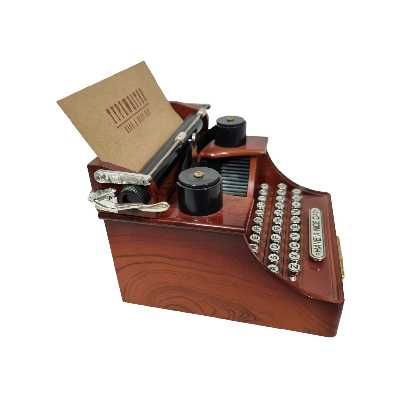 ماکت موزیکال طرح ماشین تایپ