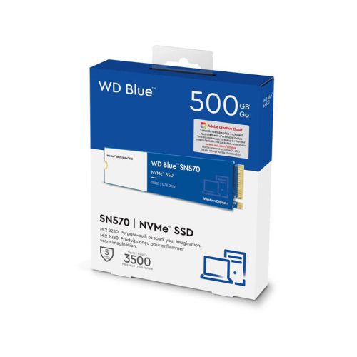 اس اس دی وسترن دیجیتال  SSD M.2 WD BLUE 500GB(استوک)