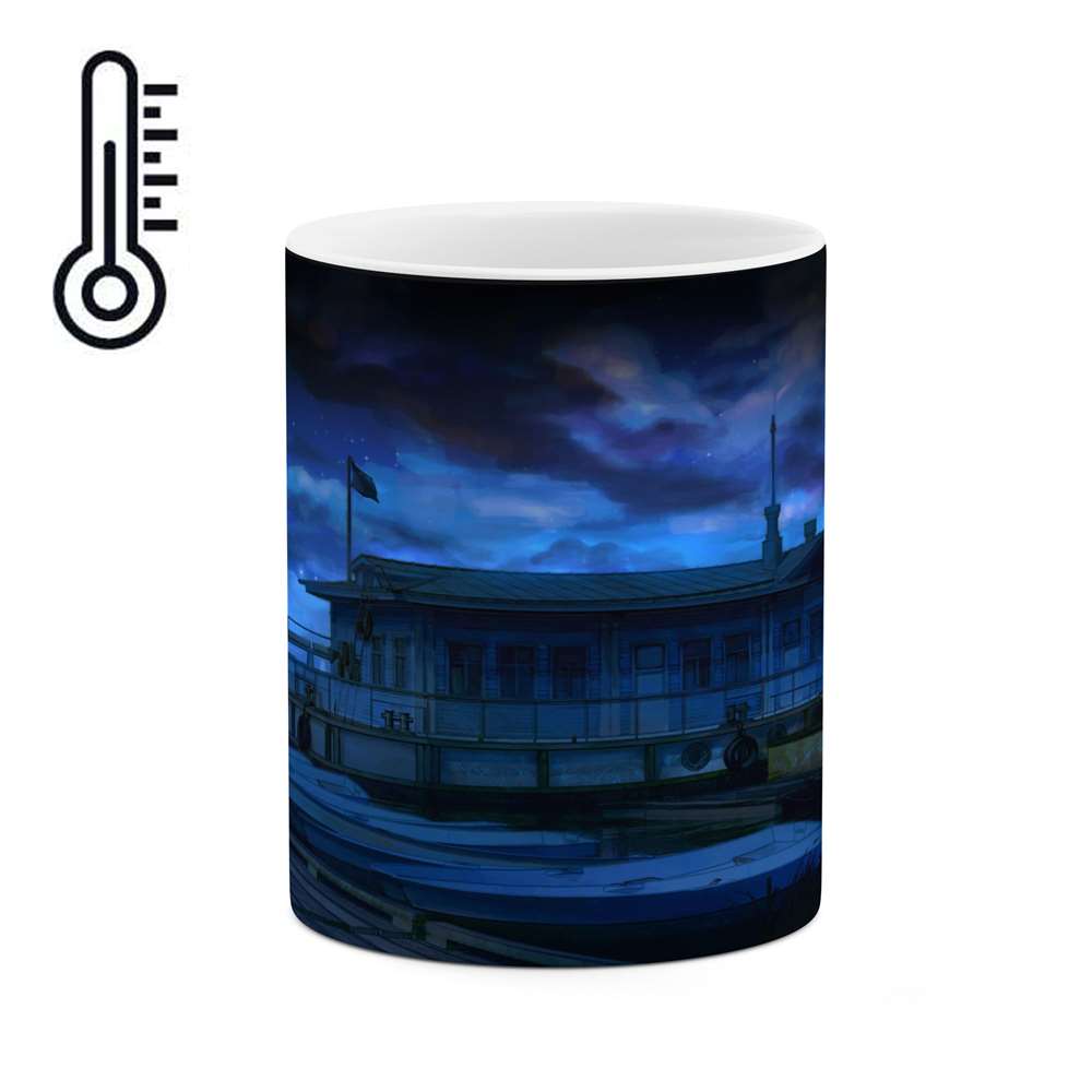 ماگ حرارتی کاکتی طرح نقاشی مدل mgh13526