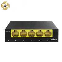 سوییچ دسکتاپ 5 پورت گیگابیتی دی لینک مدل DGS-F105