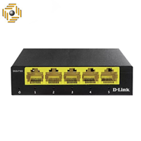 سوییچ دسکتاپ 5 پورت گیگابیتی دی لینک مدل DGS-F105