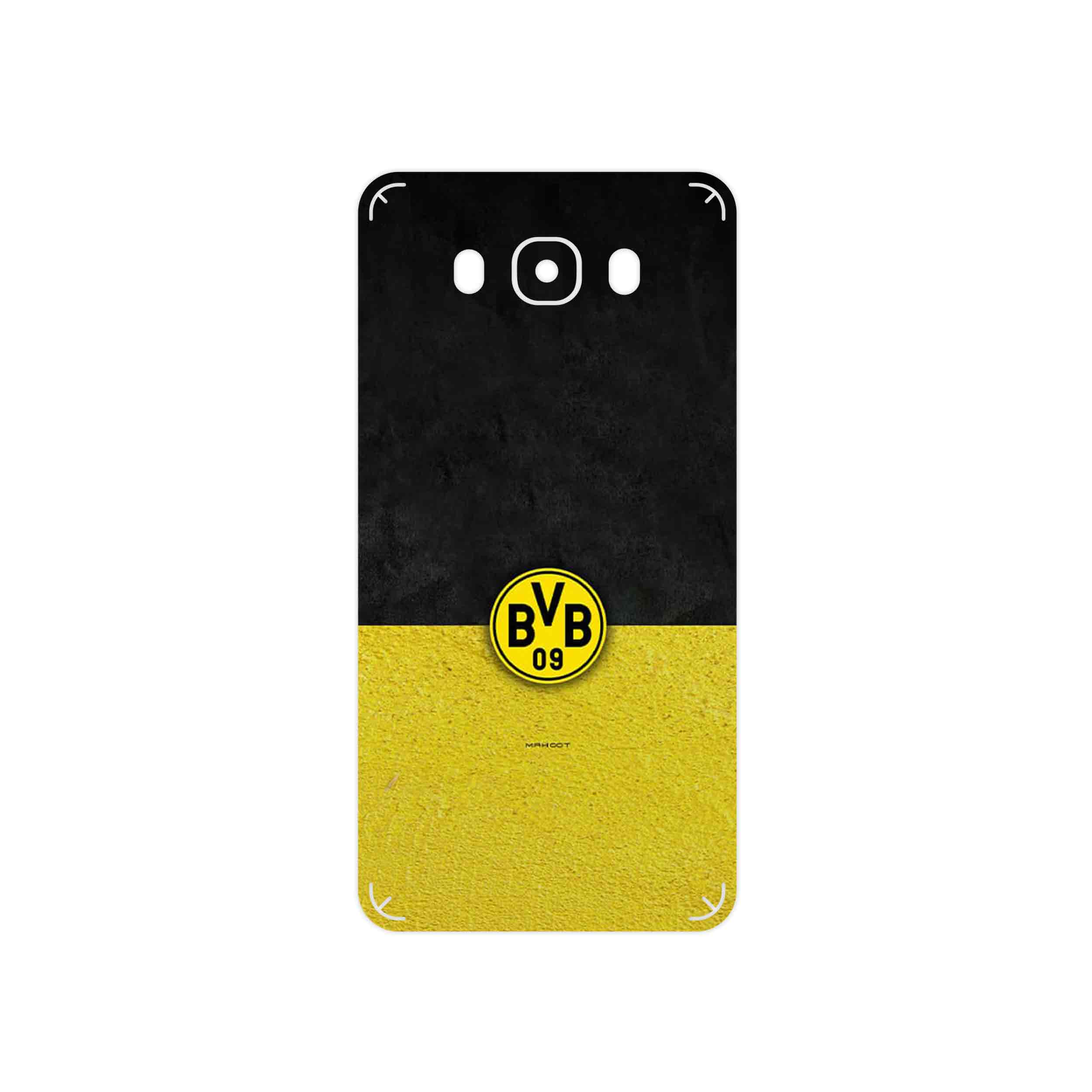 برچسب پوششی ماهوت مدل Borussia Dortmund FC مناسب برای گوشی موبایل سامسونگ Galaxy J7 2016