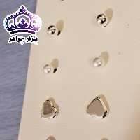 پک گوشواره 4 عددی میخی دخترانه،نقره ای بی نهایت قلبی گردروزانه بدلیجات 50 درصد تخفیف رو استوری میکنیممارو دنبال کنید