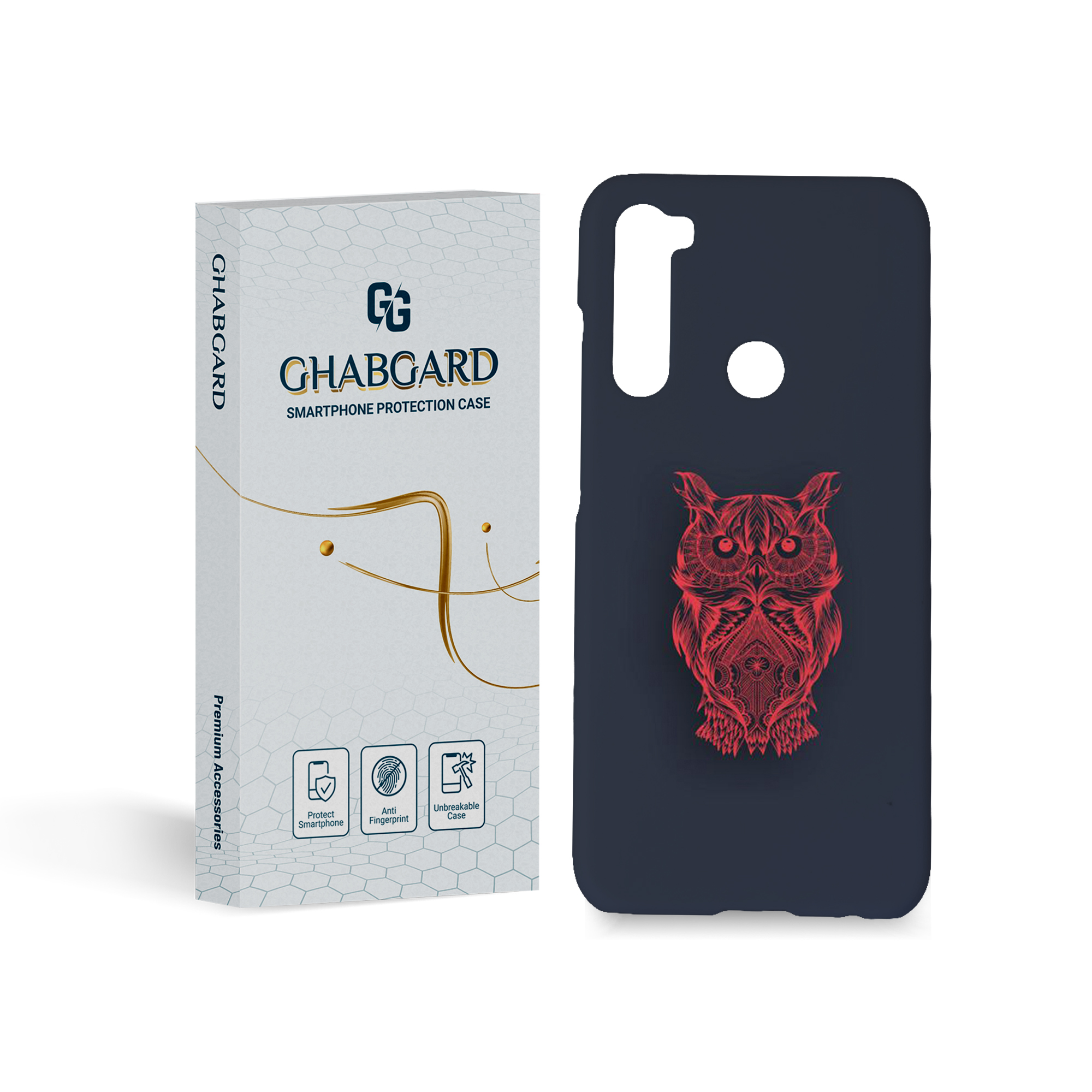 کاور قاب گارد مدل پسرانه مناسب برای گوشی موبایل شیائومی Mi note 8