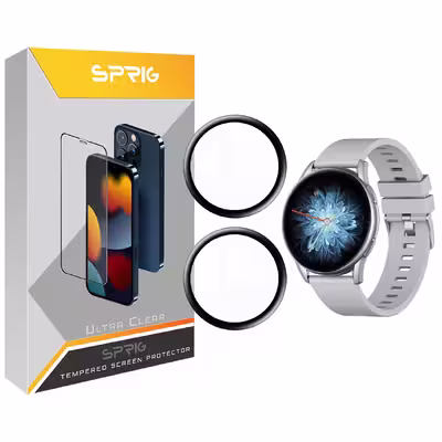 محافظ صفحه نمایش نانو اسپریگ مدل SPG مناسب برای ساعت هوشمند شیائومی Kieslect K10 بسته دو عددی