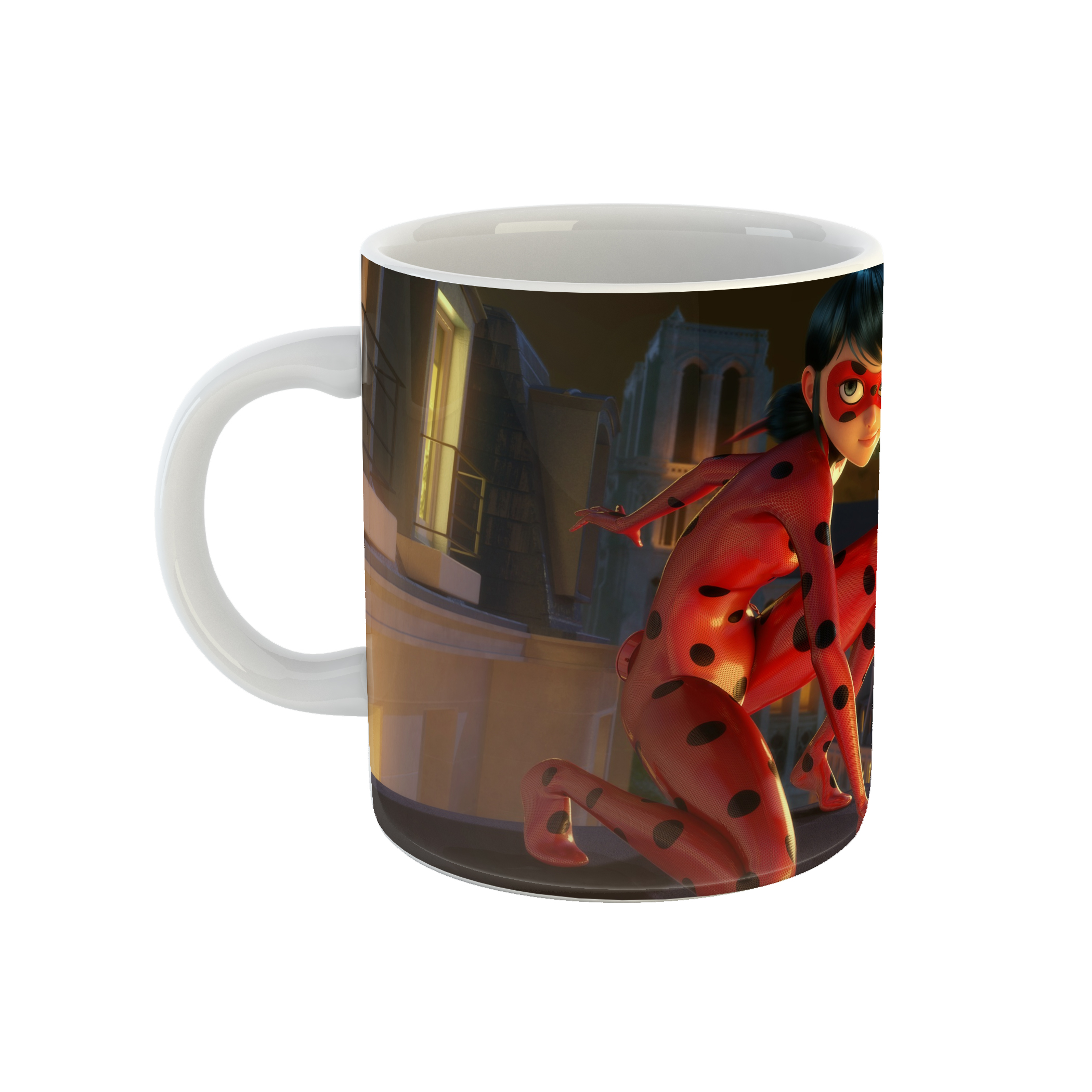 ماگ طرح دختر کفشدوزکی مدل tj20