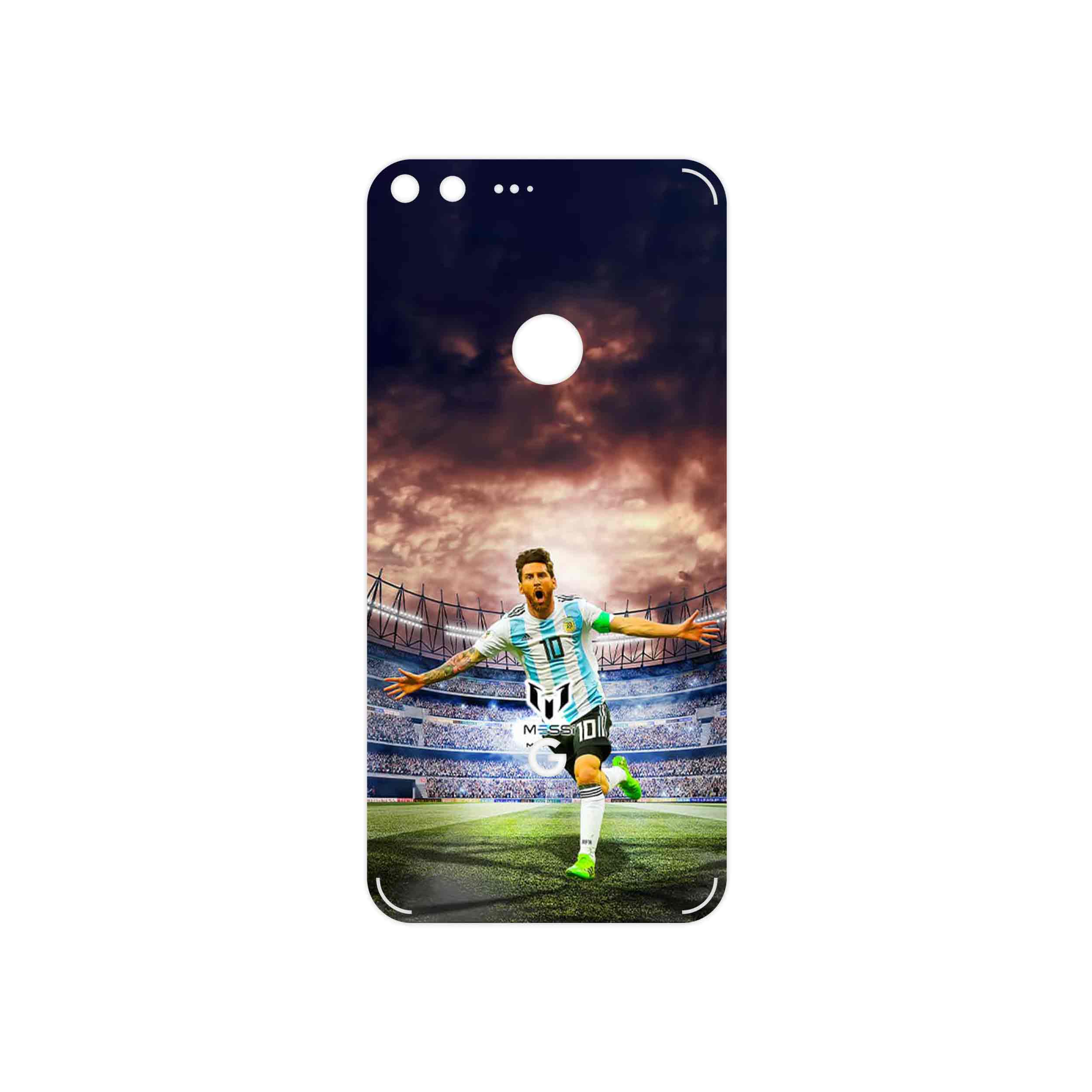 برچسب پوششی ماهوت مدل Lionel Messi 2 مناسب برای گوشی موبایل گوگل Pixel