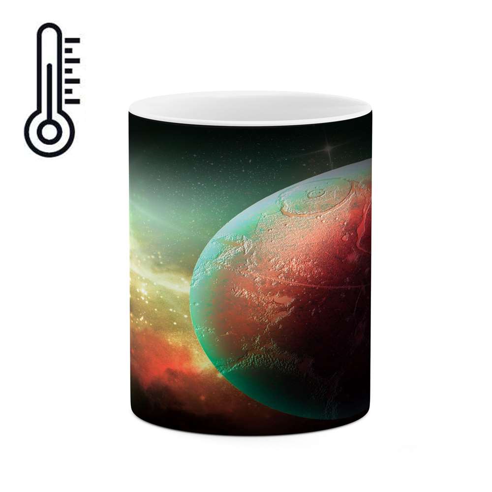 ماگ حرارتی کاکتی طرح کهکشان مدل mgh14632