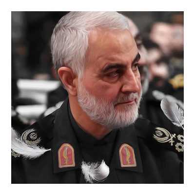 تابلو شاسی مدل R1039 طرح سردار شهید حاج قاسم سلیمانی