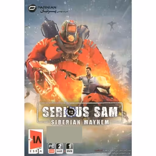 بازی serious sam siberian mayhem مخصوص pc نشر پرنیان