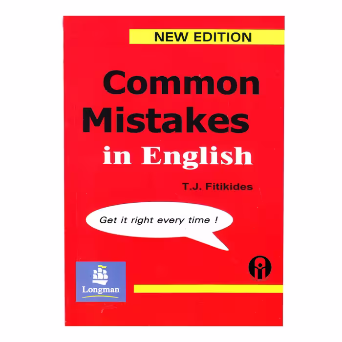 کتاب Common Mistakes In English اثر T.J. Fitikides انتشارات الوندپویان