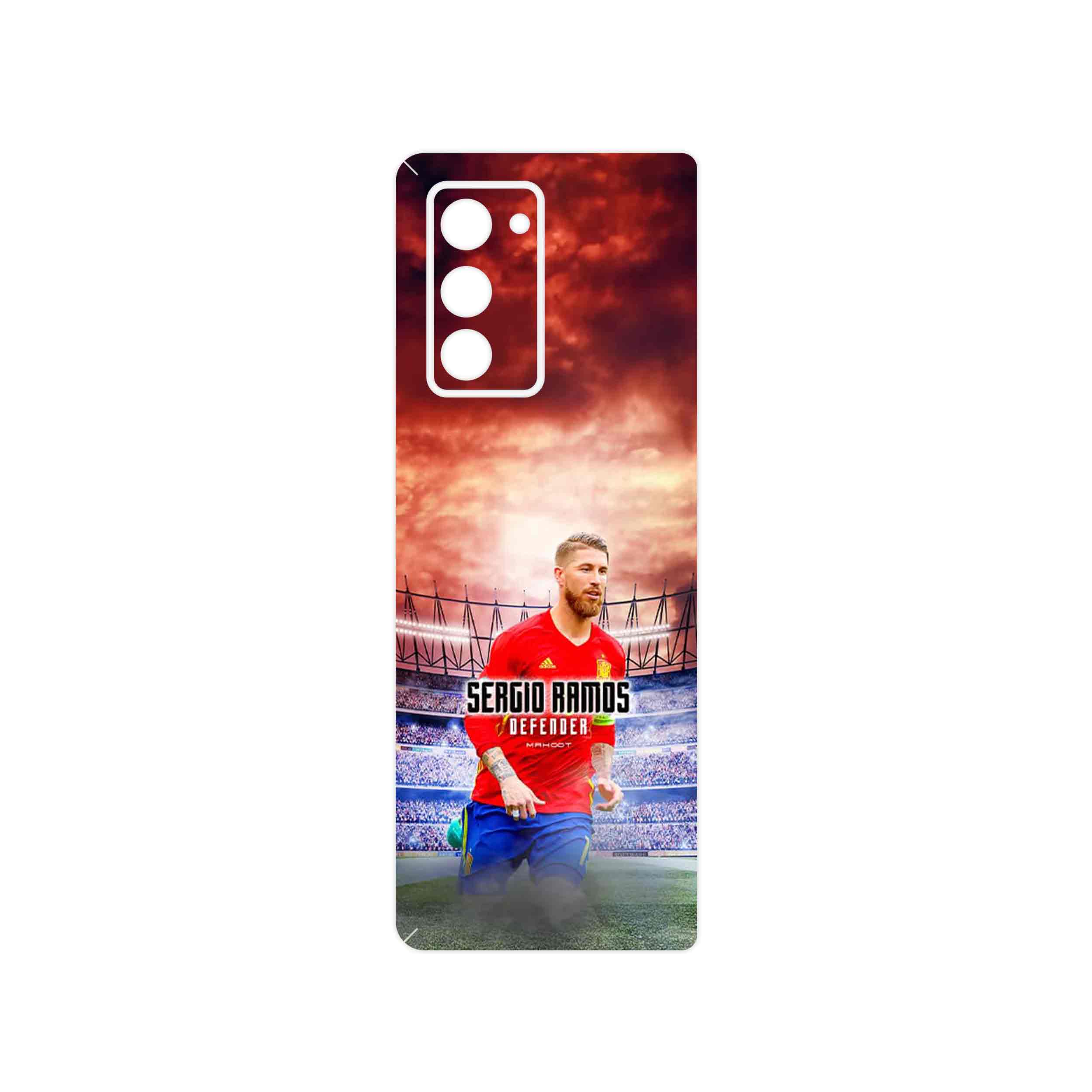 برچسب پوششی ماهوت مدل Sergio Ramos مناسب برای گوشی موبایل سامسونگ Galaxy Z FOLD 2