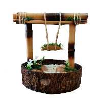 آب نما طرح چوب