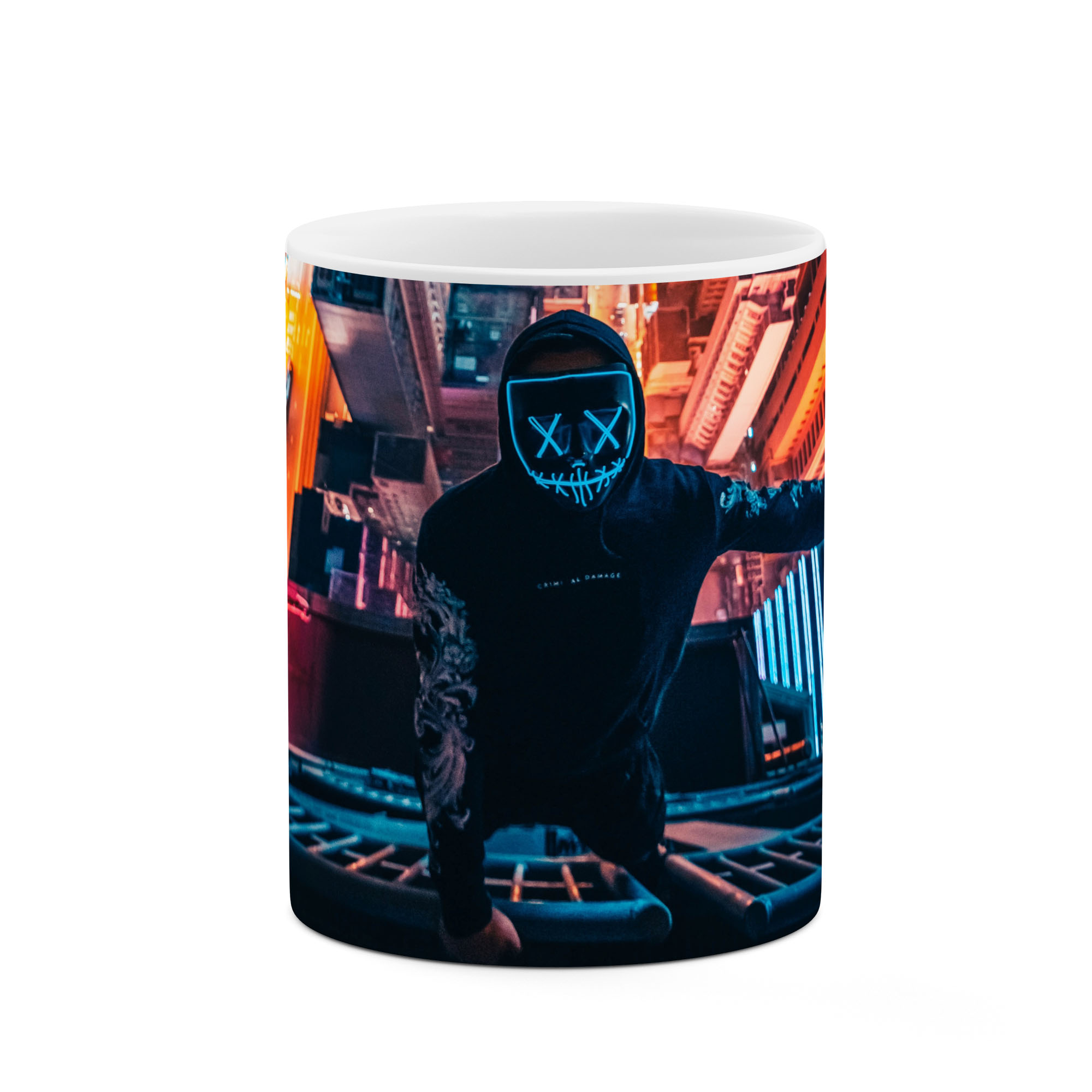 ماگ طرح مرد نقابدار  مدل mgp11395