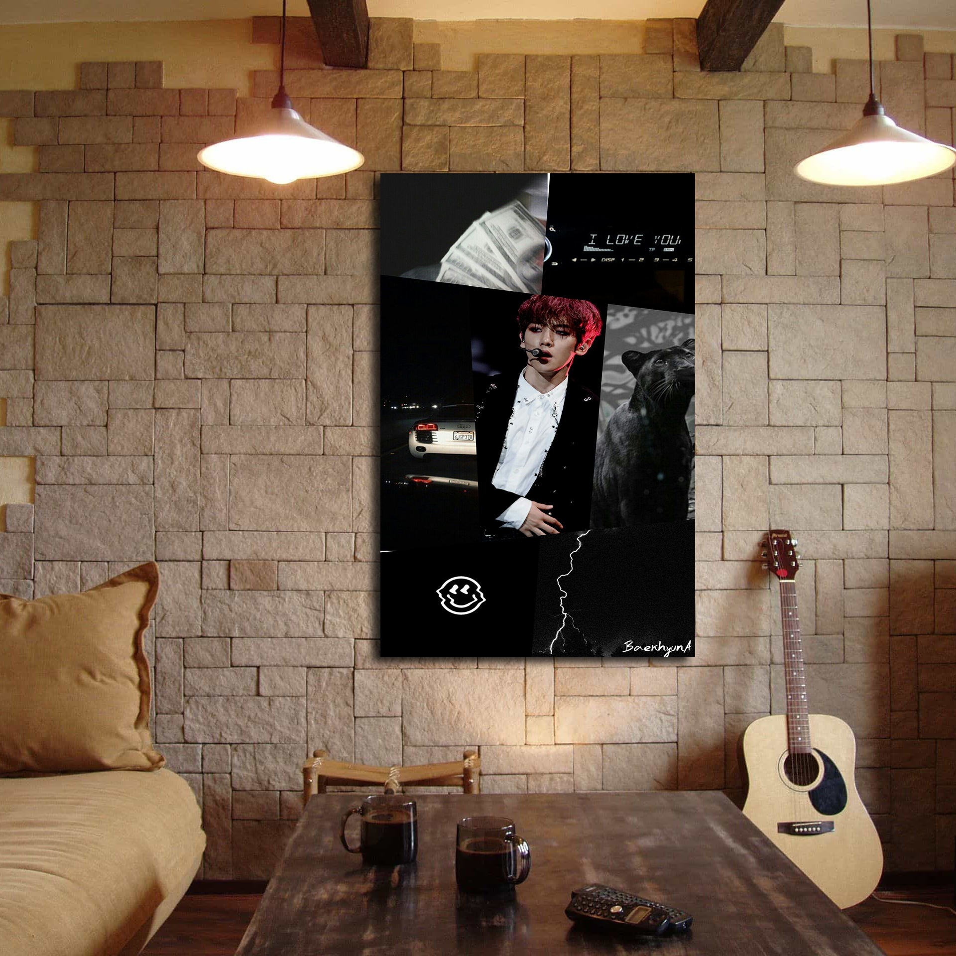 تابلو شاسی مدل baekhyun کد 22