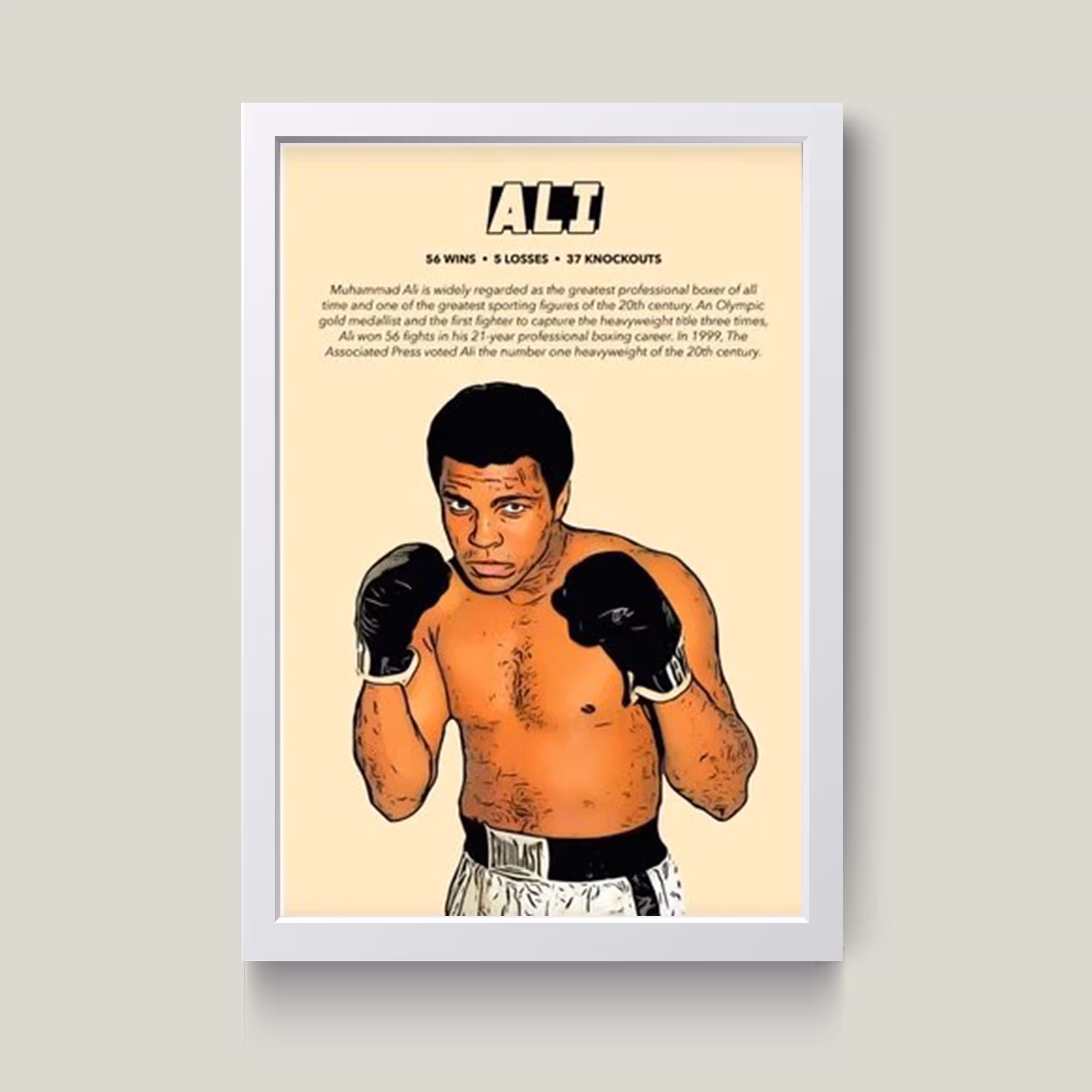 تابلو مدل mohammadali kleyکدG13-18