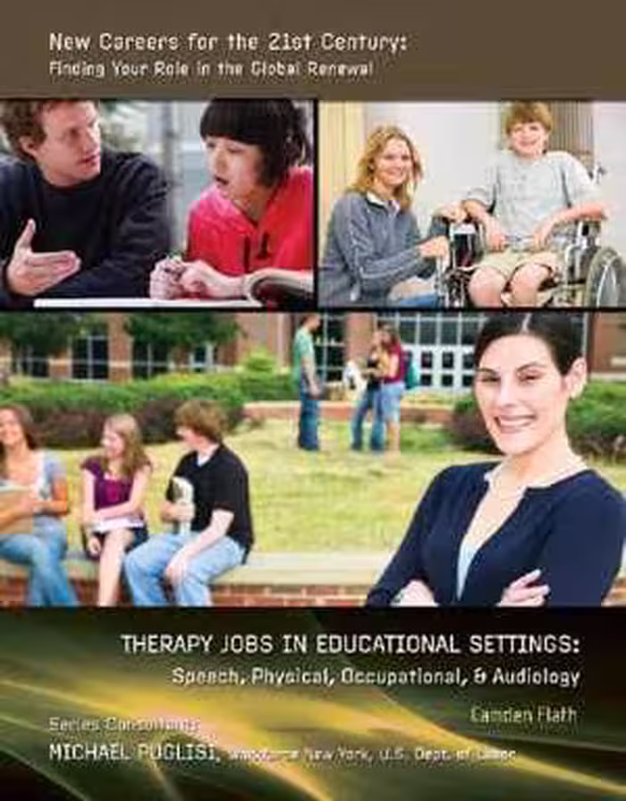 [PDF] دانلود کتاب Therapy Jobs In Educational Settings - Speech, Physical, Occupational &amp; Audiology, 2011