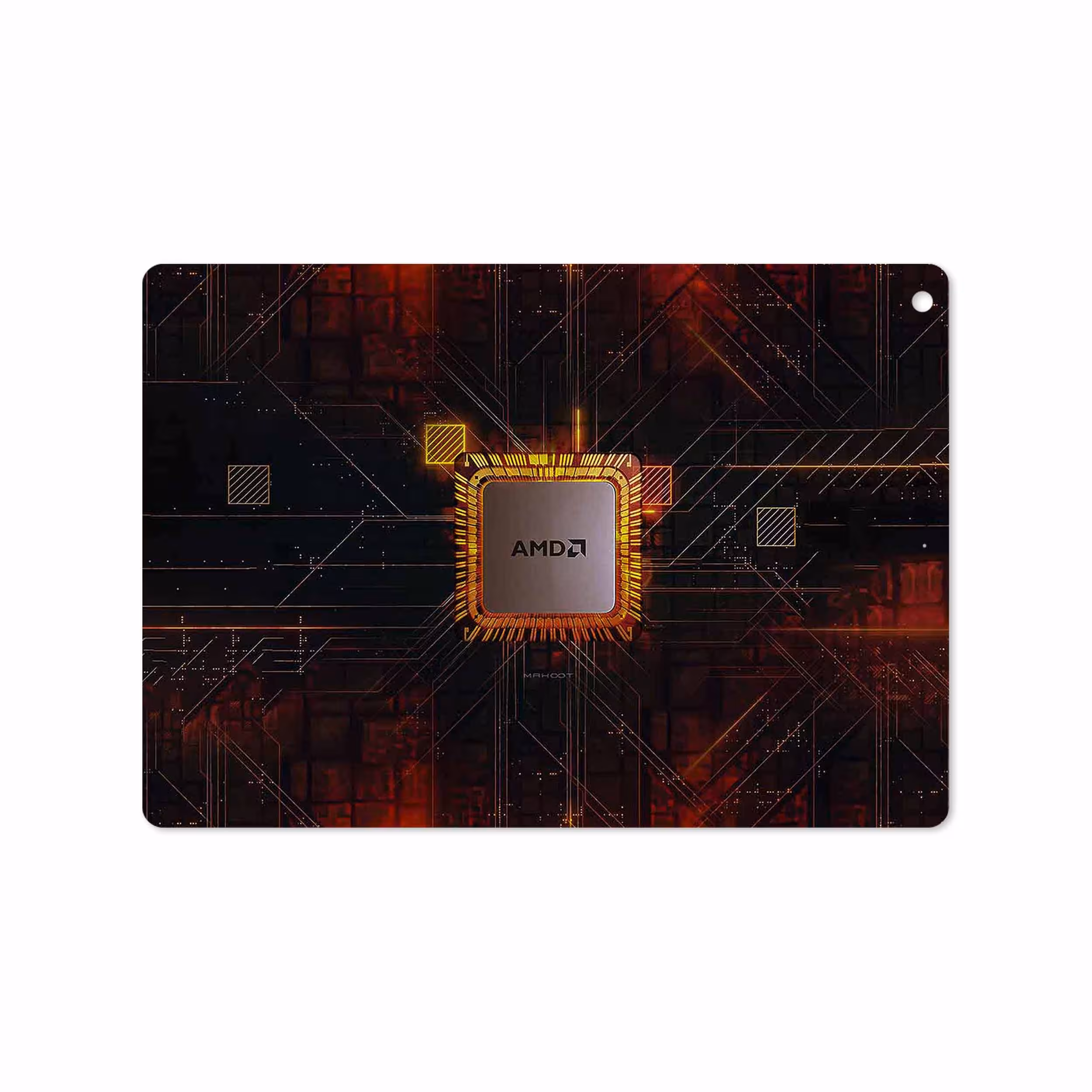 برچسب پوششی ماهوت مدل AMD Brand مناسب برای تبلت اپل iPad 9.7 (GEN 5) 2017 A1822
