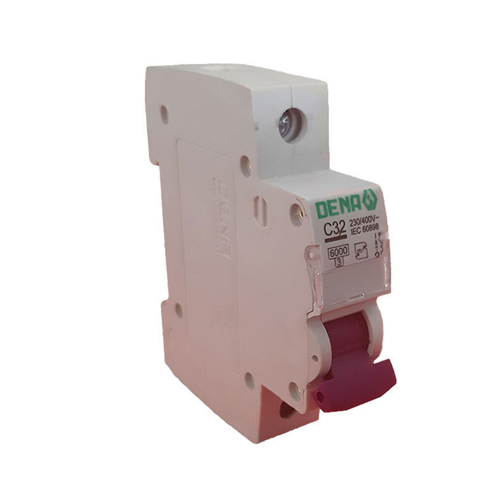 فیوز مینیاتوری یک پل 32 آمپر دنا الکتریک مدل C32-6K