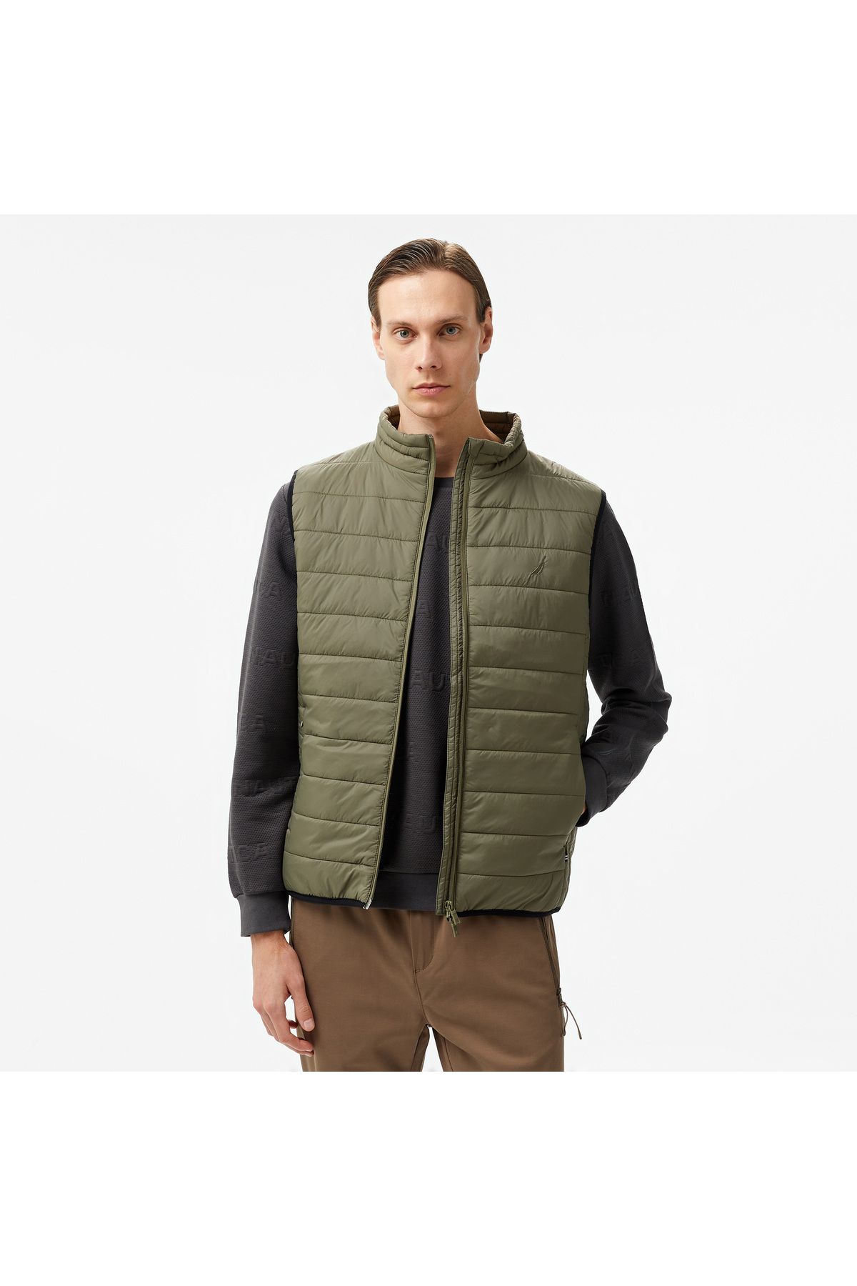 جلیقه سبز مردانه اورجینال Nautica
