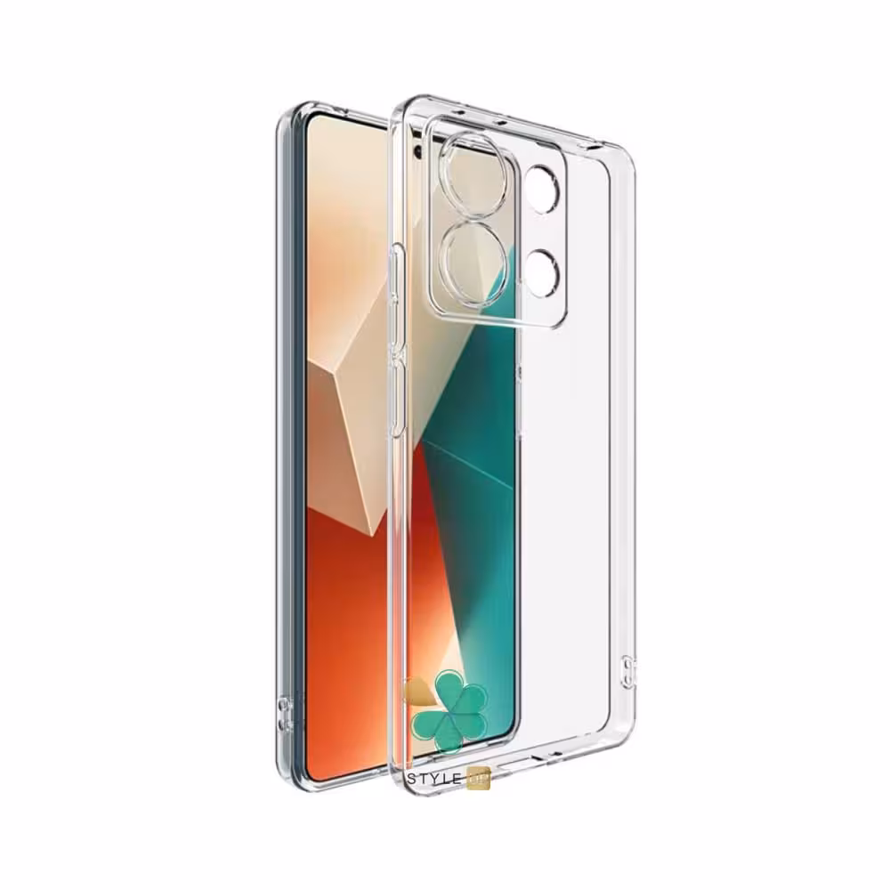 قاب گوشی ژله ای محافظ لنز دار مناسب شیائومی Redmi Note 13