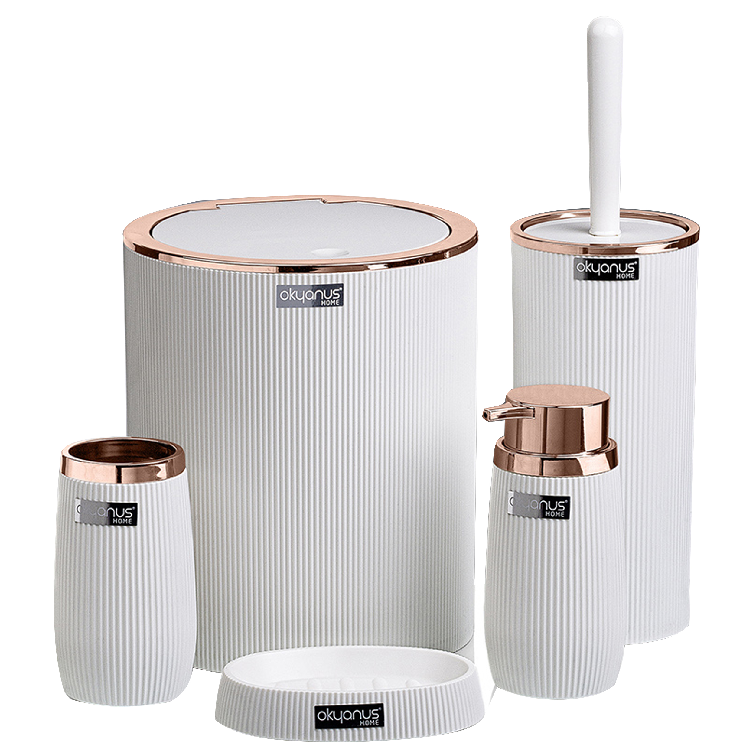 ست سرویس بهداشتی 5 پارچه فری هوم مدل OKY- 478