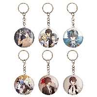 جاکلیدی خندالو مدل انیمه سگ های ولگرد بانگو کد 346B مجموعه 6 عددی