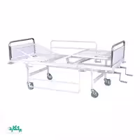 تخت بستری بیمار سه شکن مکانیکی