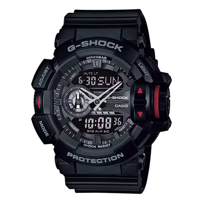ارسال فوری   ضمانت اصالت کالا   ساعت مچی اسپرت جی شاک کاسیو مدل G-SHOCK GA-400-1B