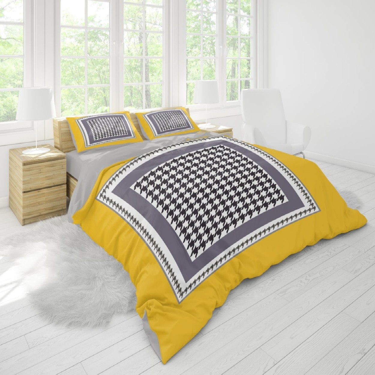 سرویس روتختی گوزل کد G-108-1 دونفره 7 تکه 