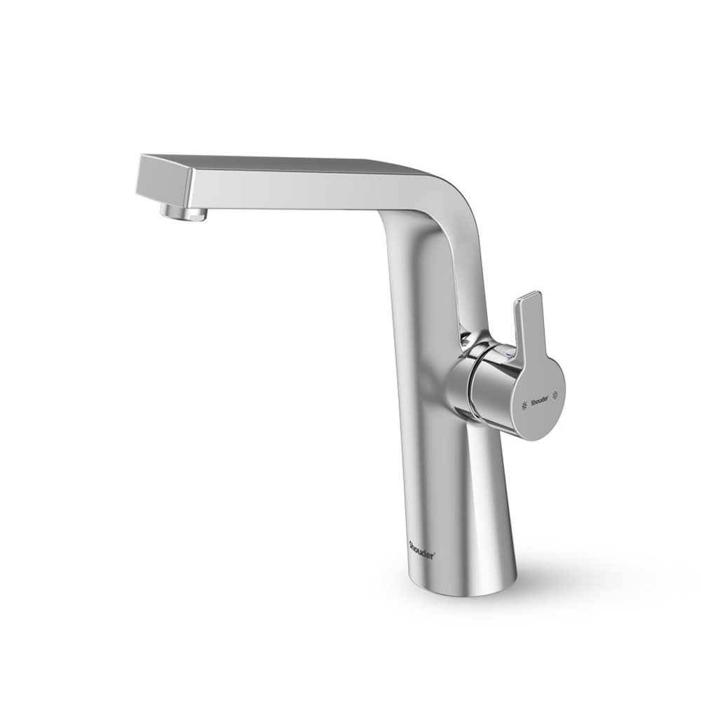 شیر روشویی پایه بلند شودر مدل راموند