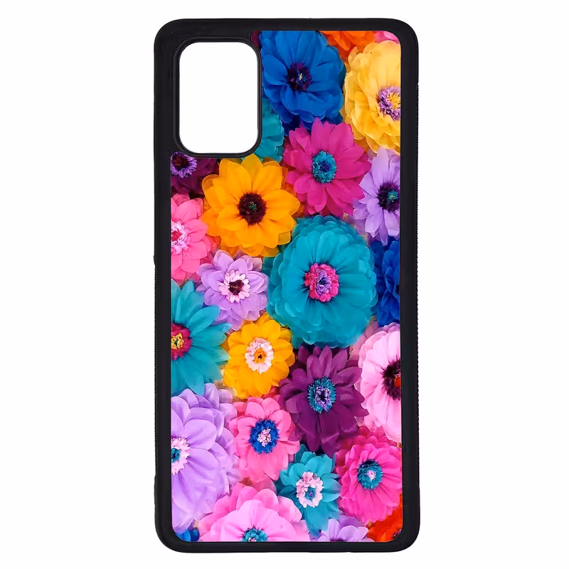 کاور طرح گل کد G-021 مناسب برای گوشی موبایل سامسونگ Galaxy A71 | دیجی قاب دونی