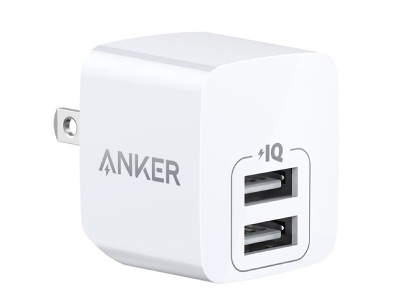 شارژر دیواری دو پورت انکر Anker Powerport Mini A2620 12W Wall Charger