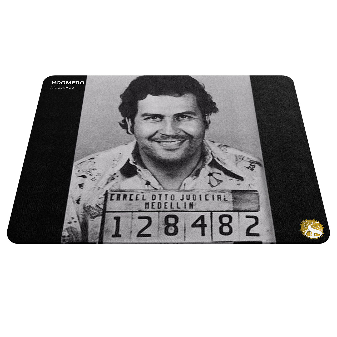 ماوس پد هومرو مدل A7500 طرح نارکس پابلو اسکوبار