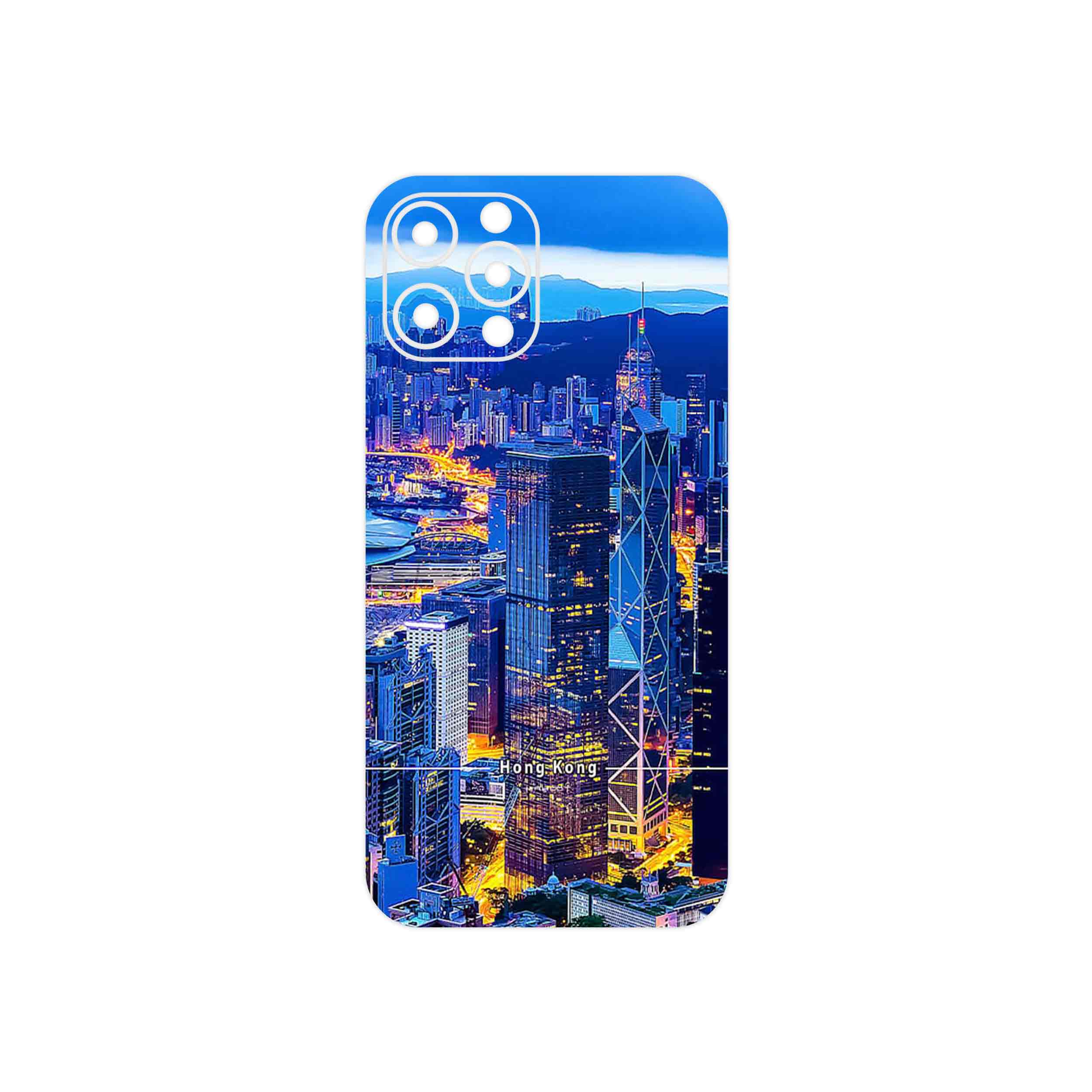 برچسب پوششی ماهوت مدل Hong Kong City مناسب برای گوشی موبایل اپل iPhone 12 Pro Max