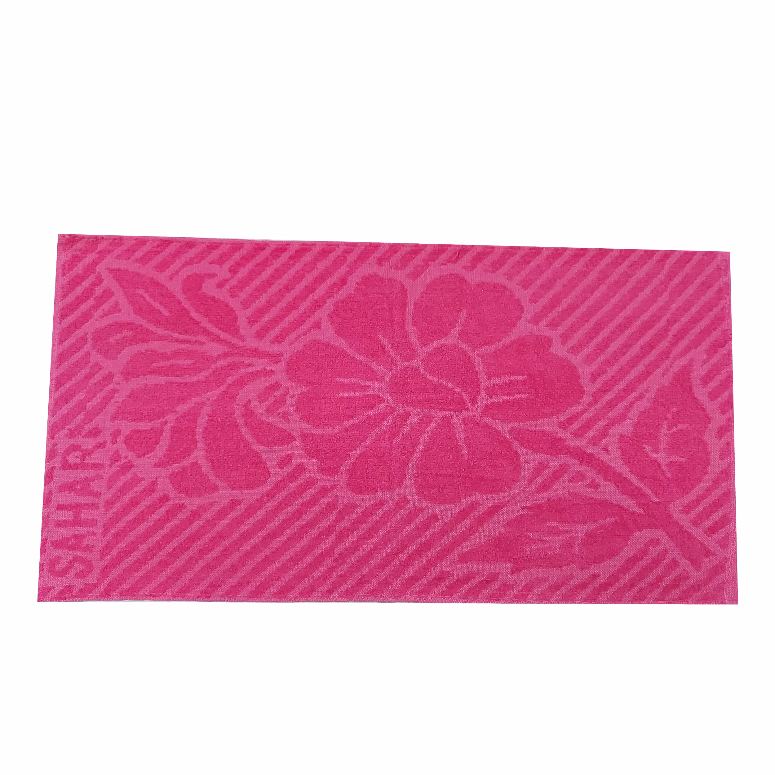 حوله دستی مدل گل کد 856 سایز 30x60  سانتی متر