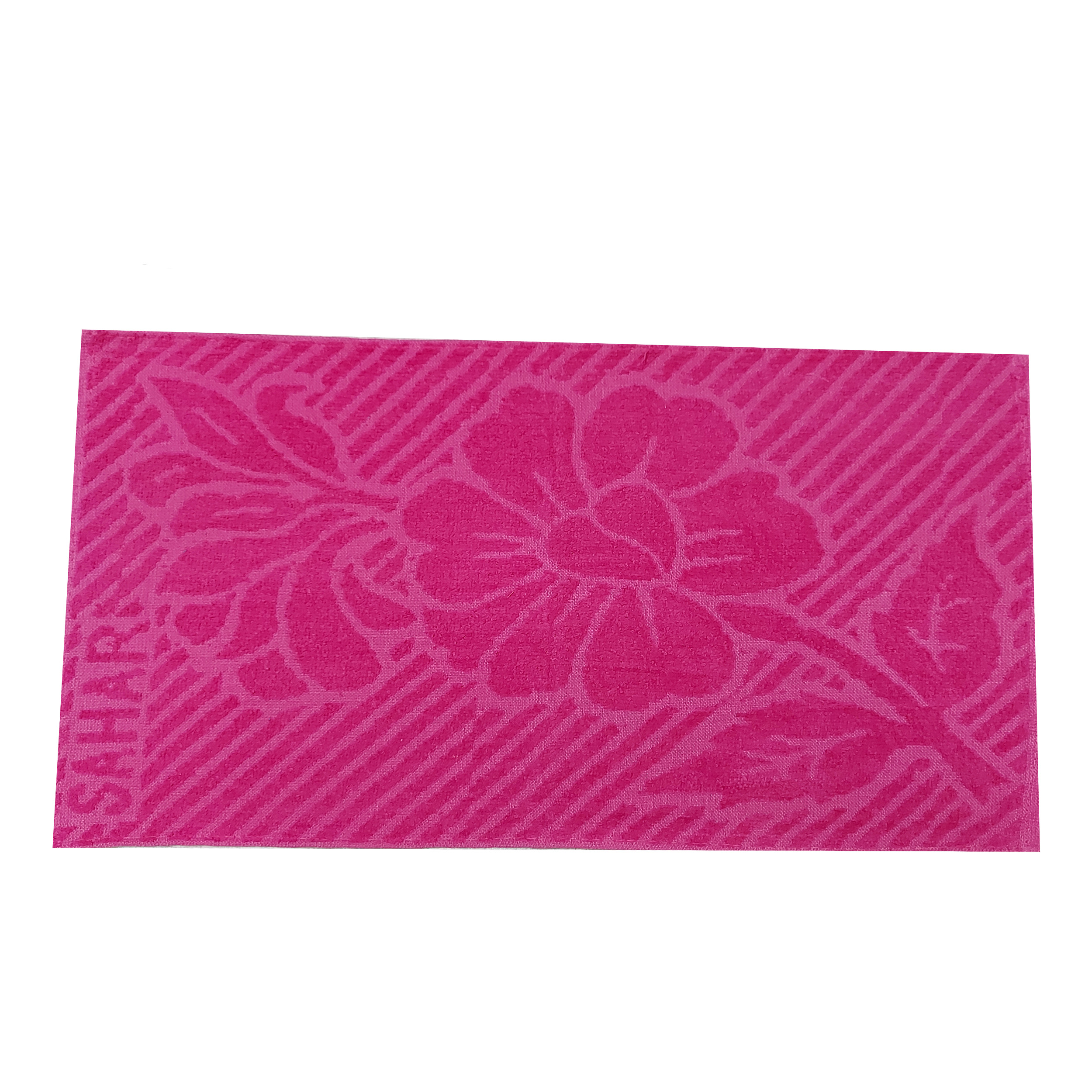 حوله دستی مدل گل کد 856 سایز 30x60  سانتی متر