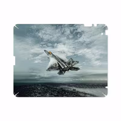 برچسب پوششی ماهوت مدل F-22 Raptor مناسب برای تبلت اپل iPad 2 2011 A1397