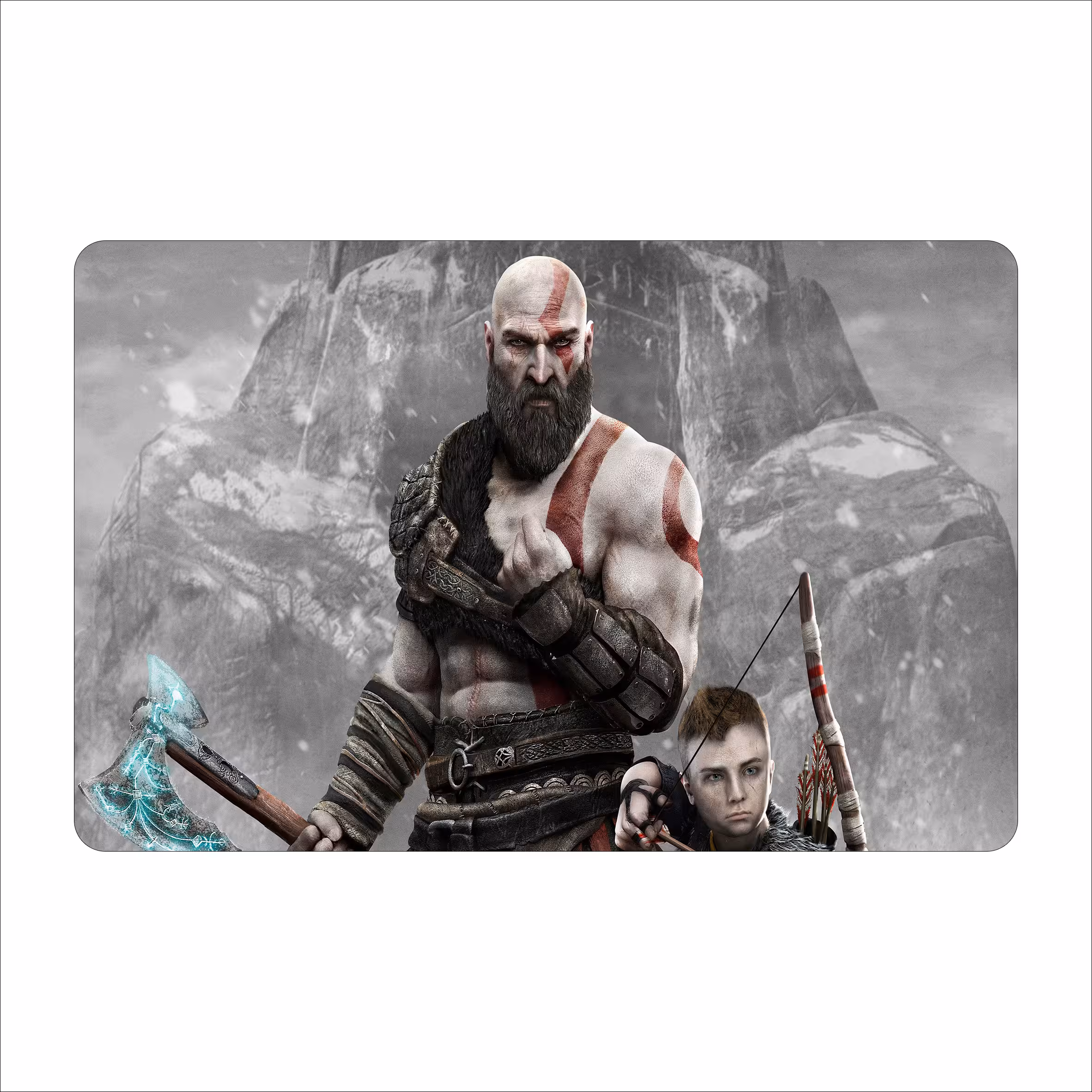 ماوس پد طرح god of war مدل mpb734