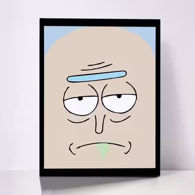 تابلو مدل Rick &amp; Morty کد F-1042