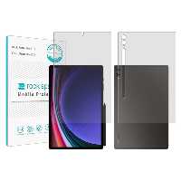 محافظ صفحه نمایش شفاف راک اسپیس مدل Hygel مناسب برای تبلت سامسونگ Galaxy Tab S9 Plus به همراه محافظ پشت تبلت | کالا برتری