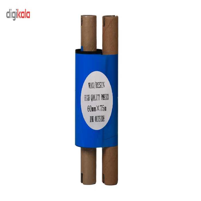 ریبون پرینتر لیبل زن NP مدل Wax Resin 60mm x 75m