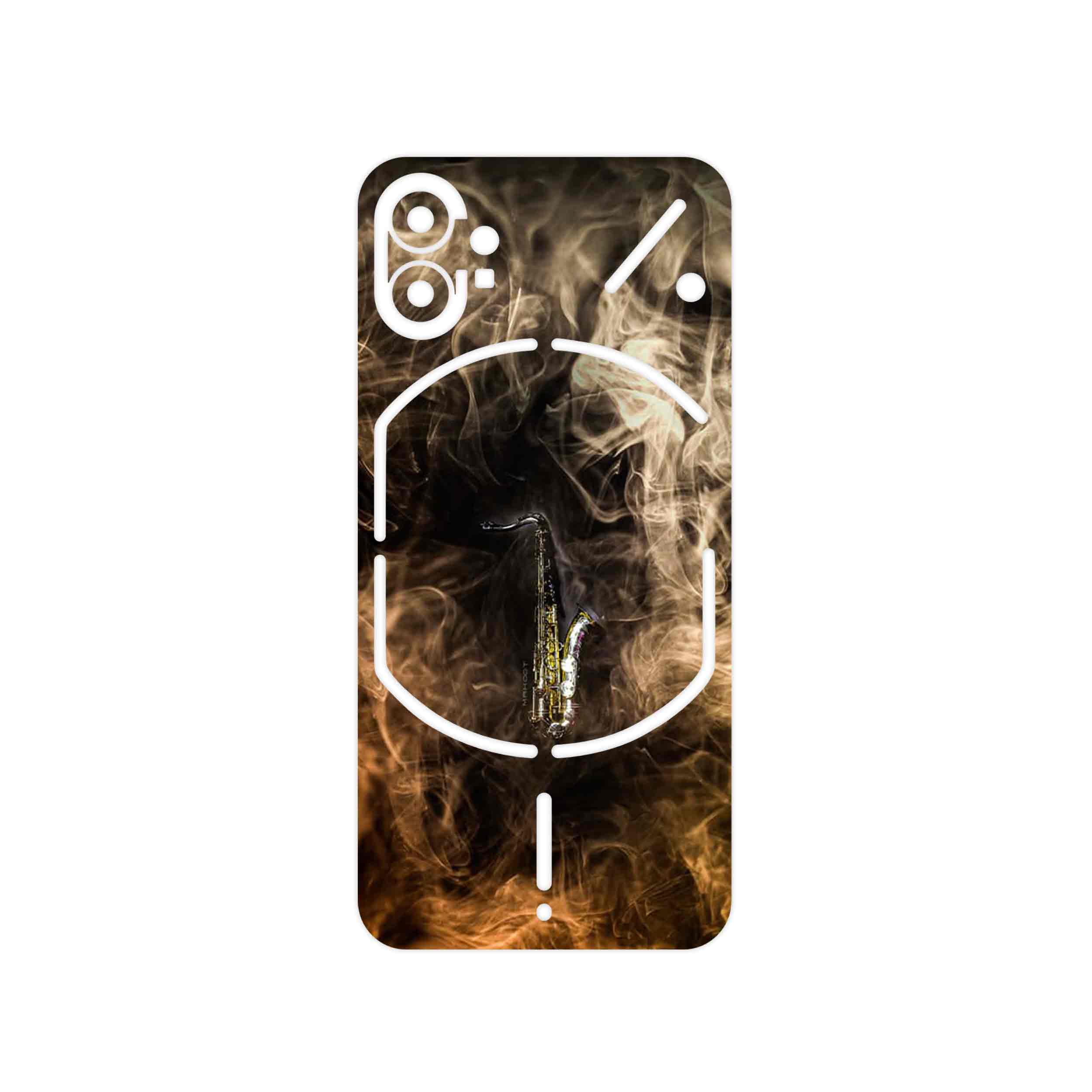 برچسب پوششی ماهوت مدل Saxophone مناسب برای گوشی موبایل ناتینگ Phone 1