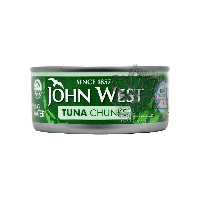 کنسرو ماهی تن در آب چشمه 145 گرم جان وست - john west