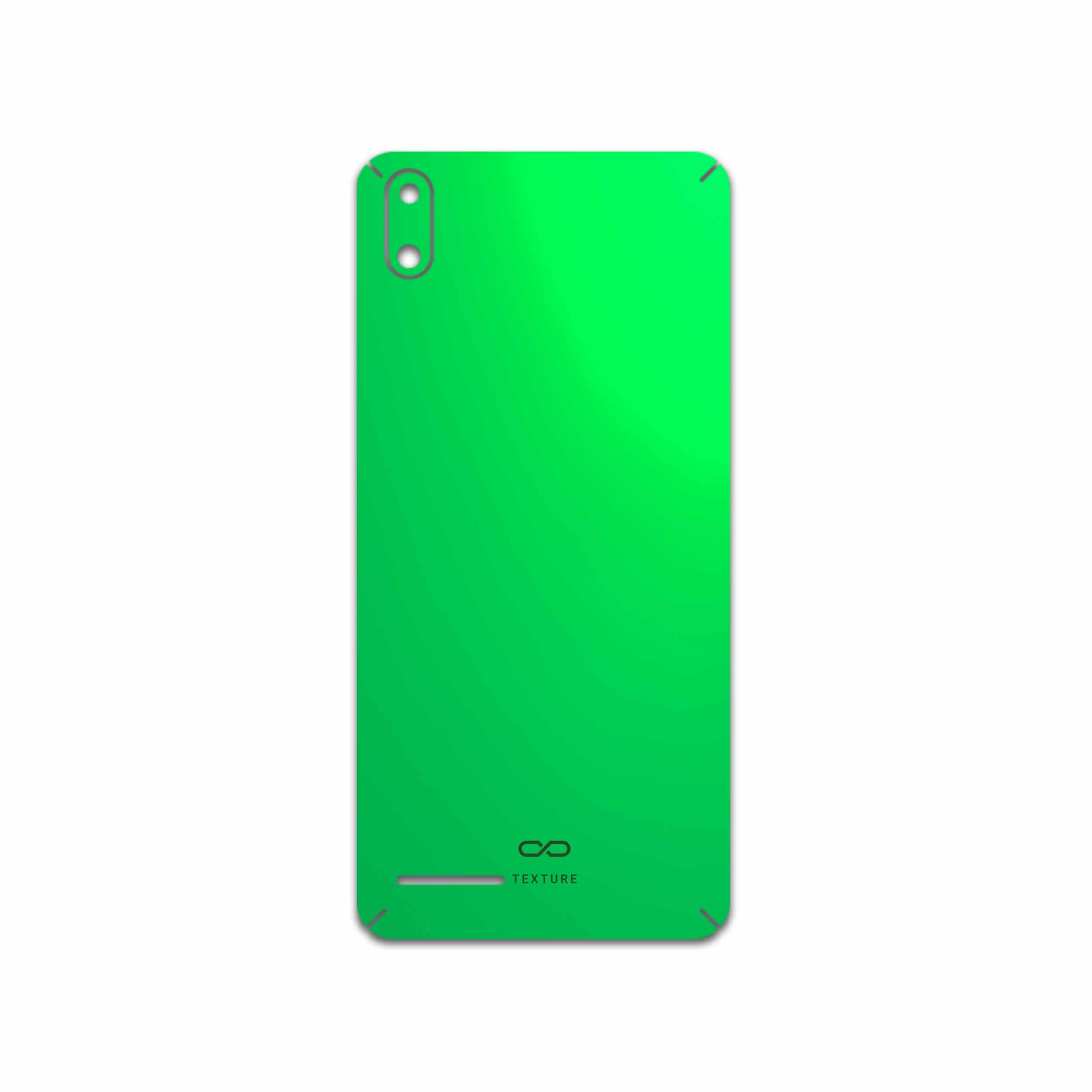 برچسب پوششی ماهوت مدل Matte-Green مناسب برای گوشی موبایل لاوا Z51