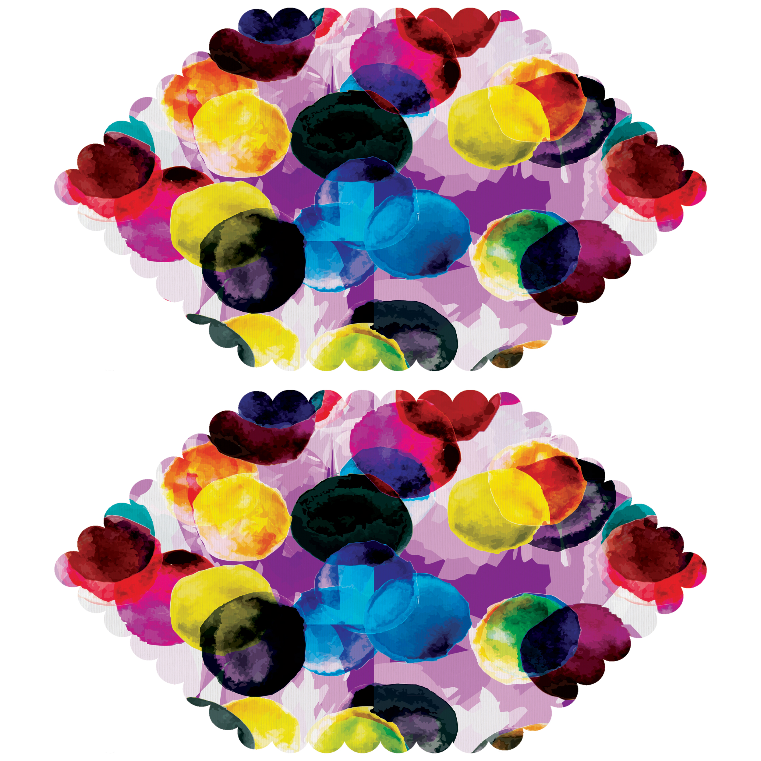 رومیزی مدل T5-42548 بسته 2 عددی